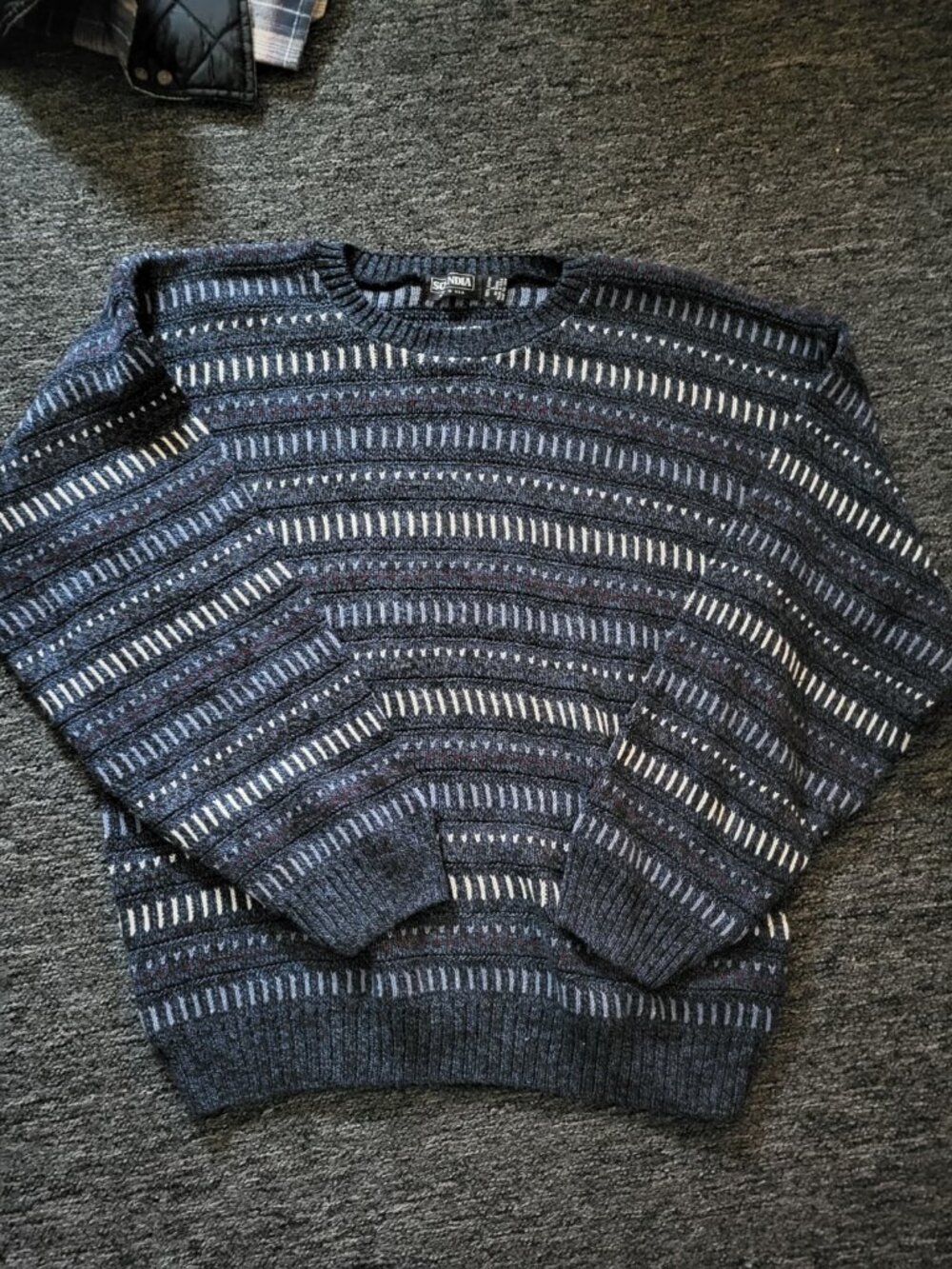 Men's Blue Scandia Sweater